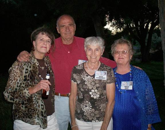 Marsha and Norm Covey, Julie Marschner, Patsy Jost