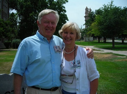 Jerry Kitchen (elementary school, Gove, & East) and Judy